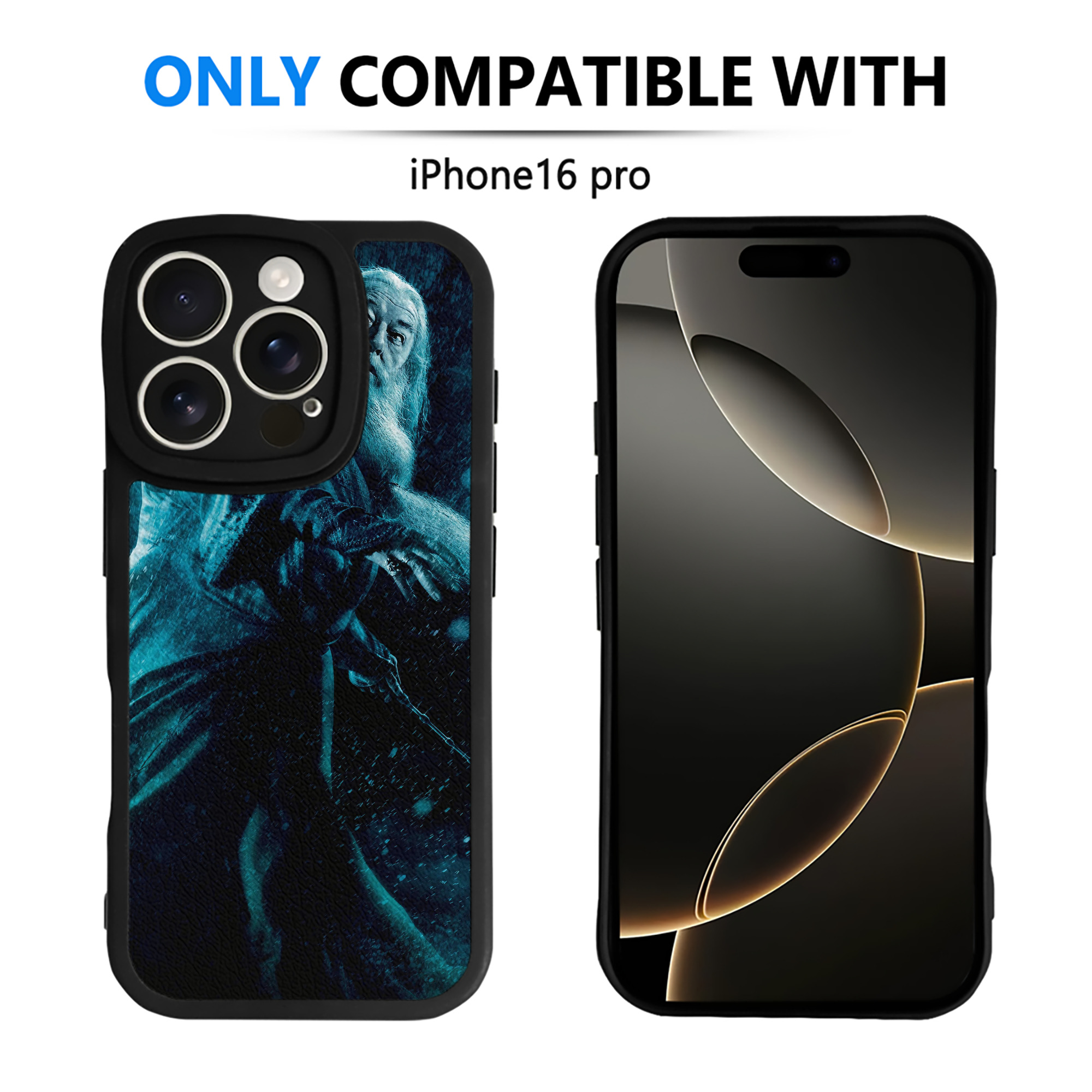 （画像用） Harry Potter ハリー・ポッターシリーズ 【iPhone 16シリーズ対応】シリコンスマホケース（レザー調） 材質：シリコン